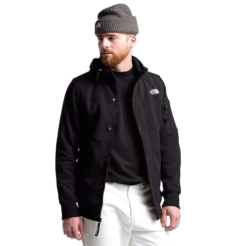 The North Face Highrail Ανδρικα Μπουφάν Fleece - Μαυρα (QLGV97062)